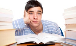 Bored student.